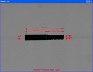 Mill tool characteristic dimensions