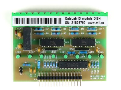 Modul DI2 - digitln vstupy a vstupy