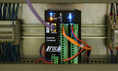 DataLabs with two industrial I/O modules are most commonly used in machines