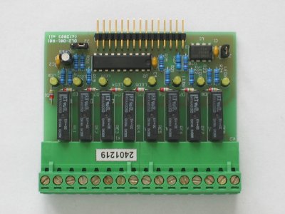 Relay digital output module