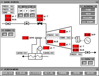 Obrazovka aplikace vprosted systmu Control Panel